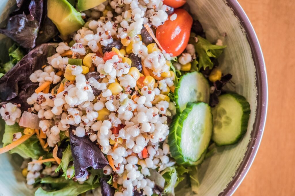 Salada de Quinoa com Legumes